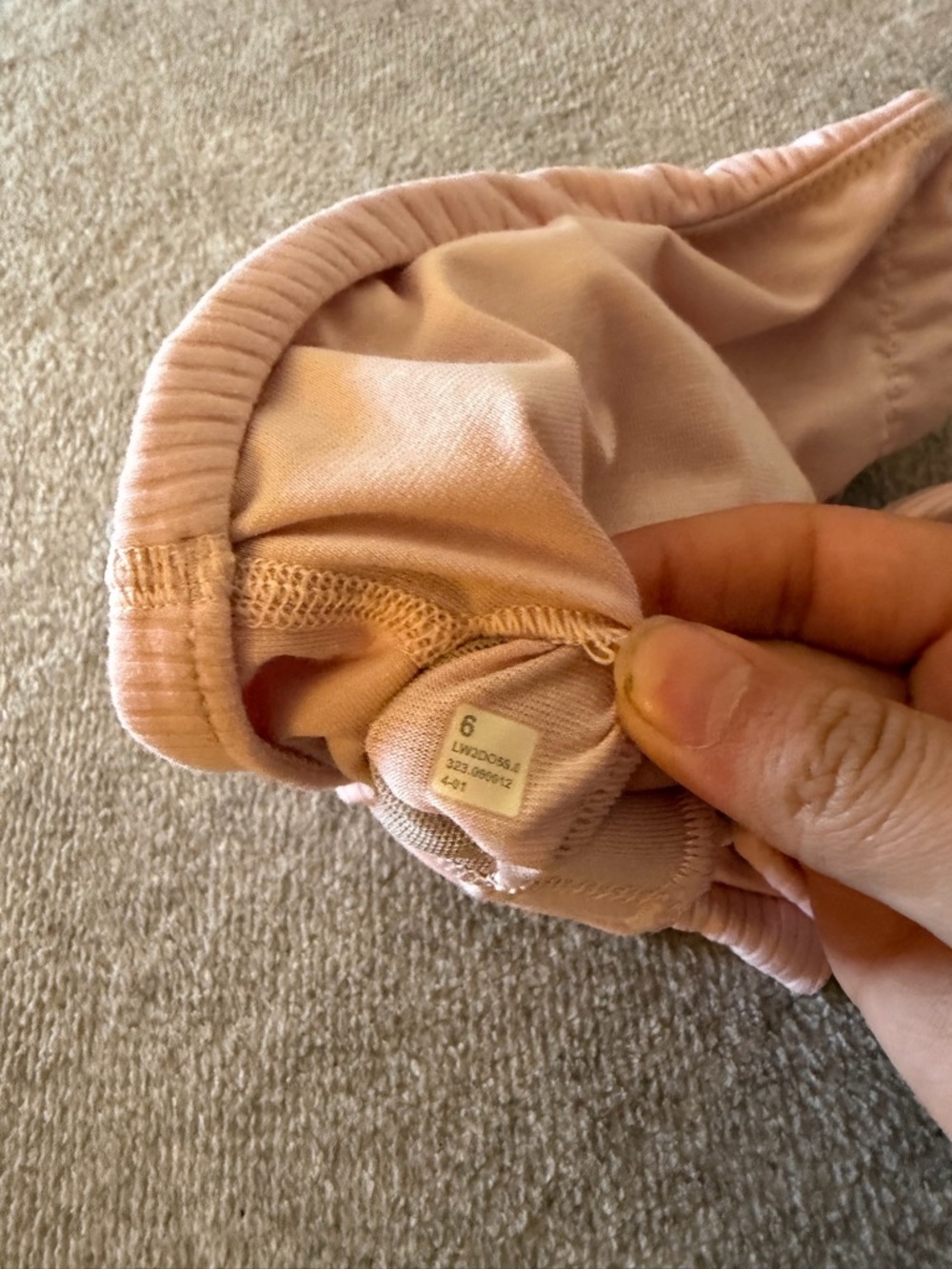 lululemon athletica one shoulder top/bra - Picture 5 of 5